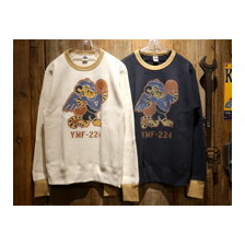 TOYS McCOY BIG WAFFLE CREW NECK SHIRT USMC "VMF-224&rdquo; TMC2151画像