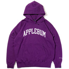 APPLEBUM Pirates Logo Sweat Parka PURPLE画像