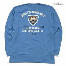 Buzz Rickson's L/S T-SHIRT "366th FTR-BOMB WING" BR68827画像