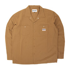 Schott LS TC WORK SHIRT CAMEL 3115070画像