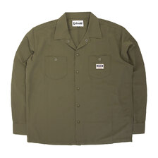 Schott LS TC WORK SHIRT OLIVE 3115070画像