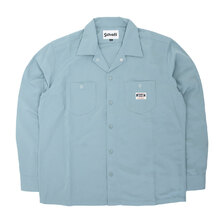 Schott LS TC WORK SHIRT SAXE 3115070画像