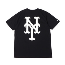 atmos x MLB &times; NEW ERA TEE -METS- BLACK MAT21-A003画像