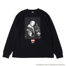 atmos &times; LIFE &times; SCREEN STARS PHOTO TEE Method Man BLACK MAT21-A043画像