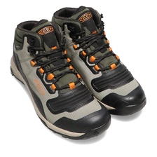 KEEN TEMPO FLEX MID WP VETIVER/DESERT SUN 1025468画像