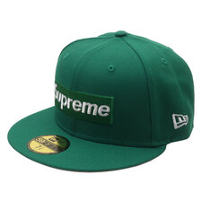 Supreme 21FW No Comp Box Logo New Era GREEN画像