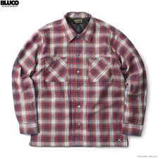BLUCO QUILTING SHIRTS (RED) OL-046-021画像