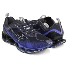 MIZUNO WAVE PROPHECY X BLACK / SILVER / PURPLE J1GC210067画像