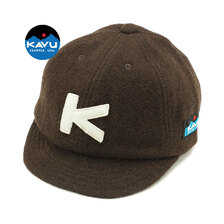KAVU Baseball Cap WOOL BROWN 19820318画像