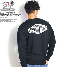 The Endless Summer TES CAL FACTORY CREWNECK SWEAT -BLACK- FH-1774317画像