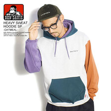 BEN DAVIS HEAVY SWEAT HOODIE SP -OATMEAL- C-1780049画像