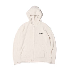UGG fluffy ジップアップ フーディー IVORY 21AW-RUGTP06画像