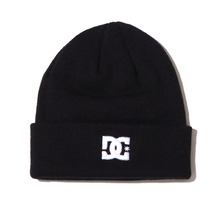 DC SHOES 21 DOUBLE WATCH STAR BLACK x WHITE LOGO DBE214219-BKW画像