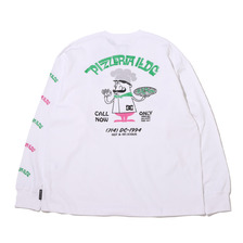 DC SHOES 21 GRAPHICS PRINT LS WHITE DLT214024-WHT1画像