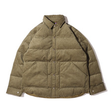 THE NORTH FACE PURPLE LABEL Corduroy Down Shirt Jacket Khaki Green ND2154N-KG画像
