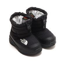 THE NORTH FACE KIDS NUPTSE BOOTIE VI BLACKxWHITE NFJ51981-KW画像