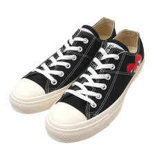 PLAY COMME des GARCONS &times; CONVERSE ALL STAR OX PCDG BLACK画像