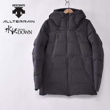DESCENTE ALLTERRAIN Mizusawa Down Mountaineer HC (GROX) Onyx Gray DAMSGK36U画像