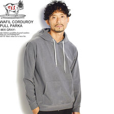 The Endless Summer TES WAFIL CORDUROY PULL PARKA -MIX GRAY- FH-1774305画像