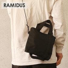 RAMIDUS BLACK BEAUTY 2WAY TOTE BAG M画像