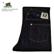TCB jeans Two Cat's Waist Overall Natural Indigo画像