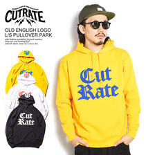 CUTRATE OLD ENGLISH LOGO L/S PULLOVER PARKA CR-21AW005画像