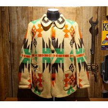SUGAR CANE NATIVE AMERICAN BOA FLEECE JACKET SC14994画像
