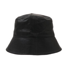 RHC Ron Herman FAUX LEATHER HAT BLACK画像
