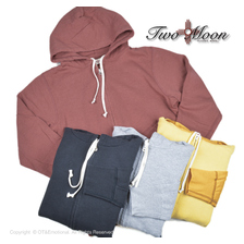 Two Moon no.10191 Light weight full-zip parka画像