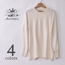 ANATOMICA MEN'S ORGANIC TEE L/S(MADE IN JAPAN)画像