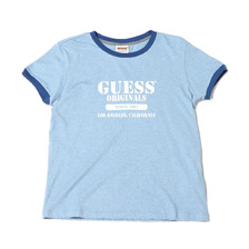 GUESS Originals Graphic Teeshirts BLUE W1BI39K9YD1画像