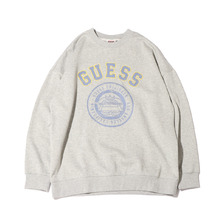 GUESS Originals logo sweatshirt GRAY W1BQ14K9YH0画像