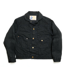 MISTER FREEDOM &times; SUGAR CANE MFSC Made in U.S.A. 13oz. BLACK DENIM RANCH BLOUSE SC14986画像