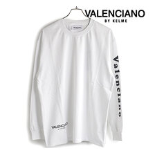VALENCIANO BY KELME メンズ ロングTシャツ WHITE KV730-06画像