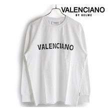 VALENCIANO BY KELME メンズ ロングTシャツ WHITE KV510-06画像