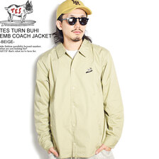 The Endless Summer TES TURN BUHI EMB COACH JACKET -BEIGE- SD-1774002画像