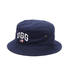 UGG US 刺繍ロゴ バケットハット NAVY 21AW-UGHA02-NVY画像