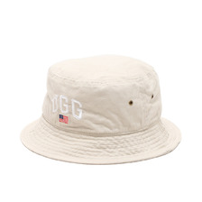 UGG US 刺繍ロゴ バケットハット BEIGE 21AW-UGHA02-BEG画像