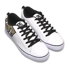 DC SHOES COURT VULC SE SN WHITE/SNAKE DM214029-HSA画像