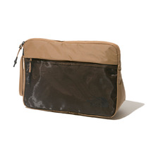 THE NORTH FACE GLAM POUCH M UTILITY BROWN NM82070-UB画像