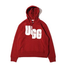 UGG CHARLES HOODIE CHOPD RICH RED 1129293画像