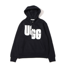 UGG CHARLES HOODIE CHOPD BLACK 1129293画像