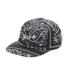 atmos &times; ELEPHANT BRAND BANDANA 6 PANEL CAP BLACK MAT21-A015画像