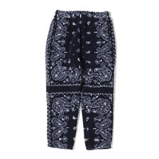 atmos &times; ELEPHANT BRAND BANDANA FLEECE PANT NAVY MAT21-A012画像