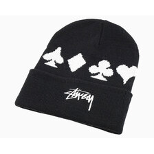 STUSSY Full Suit Jacquard Cuff Beanie 1321060画像