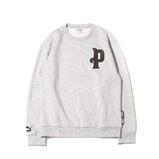 PUMA TEAM CREW GRAY 534314-04画像