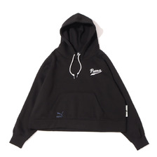 PUMA TEAM HOODIE BLACK 534334-01画像