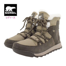 SOREL WHITNEY II FLURRY WP Major/Omega Taupe WOMENS NL3819-246画像