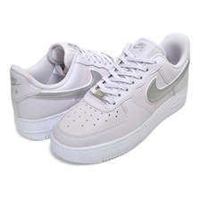 NIKE WMNS AIR FORCE 1 07 ESS venice/metallic silver-white DD1523-500画像