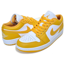 NIKE AIR JORDAN 1 LOW white/pollen 553558-171画像